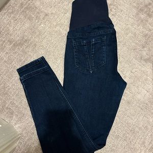Small / S Motherhood BOUNCE-BACK Maternity jeans skinny legs slip on stretch 🌸